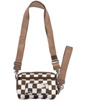 Crossbody-8036-7 CHECK CARMEL